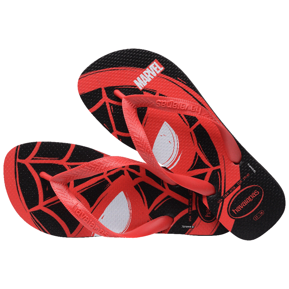 Top Marvel Logomania Flip Flops