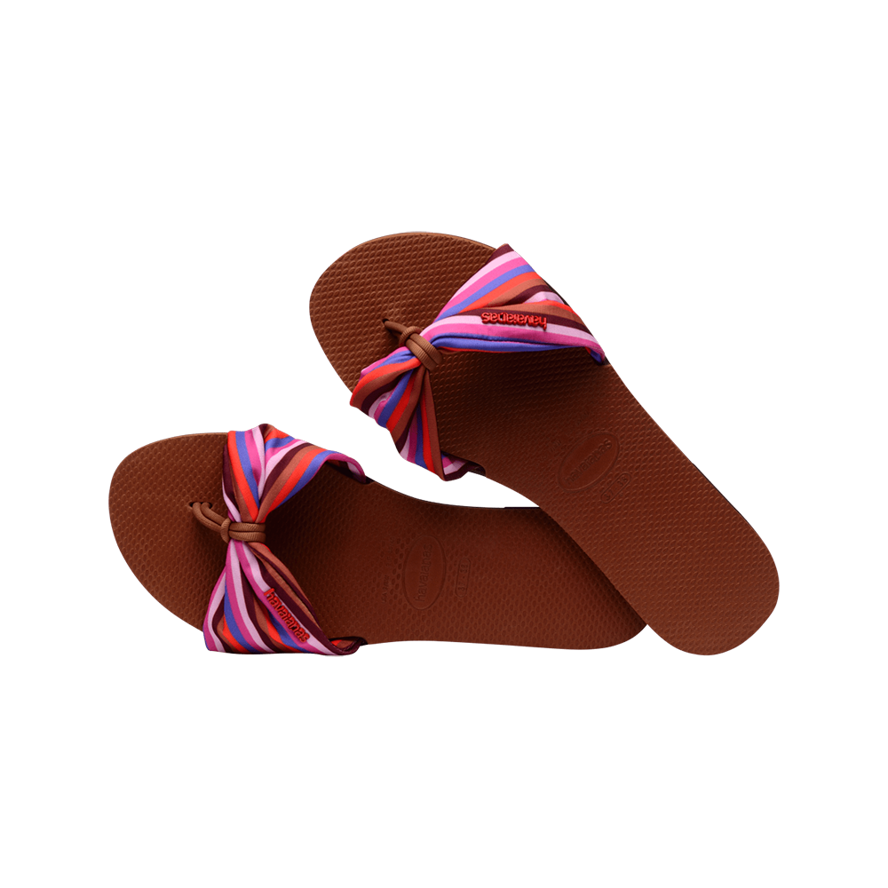Slide Trop Print Sandals