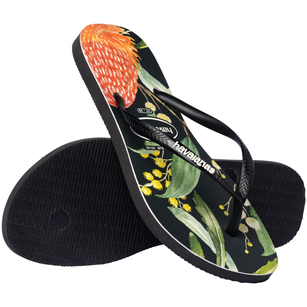 Slim Fauna Flip Flops
