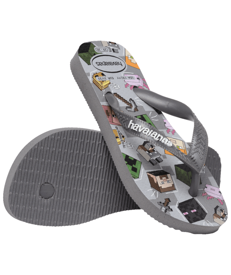 Kids Minecraft Flip Flops