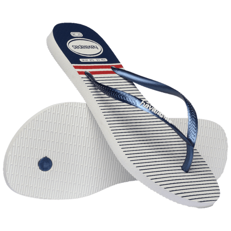 [ONLINE EXCLUSIVE] Slim Nautical Flip Flops