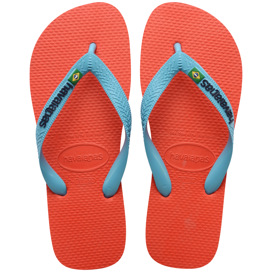[ONLINE EXCLUSIVE] Brasil Logo Flip Flops