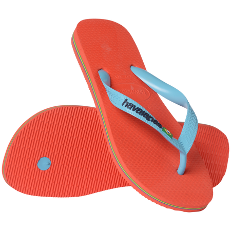 [ONLINE EXCLUSIVE] Brasil Logo Flip Flops