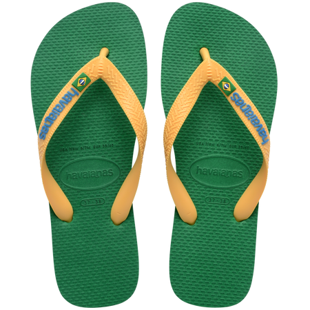 Brasil Logo Flip Flops