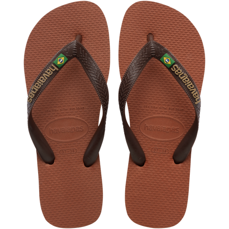 Brasil Logo Flip Flops