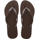 Slim Logo Metallic Sandal Jepit