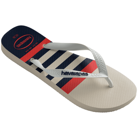 [ONLINE EXCLUSIVE] Top Nautical Flip Flops