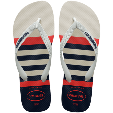 [ONLINE EXCLUSIVE] Top Nautical Flip Flops