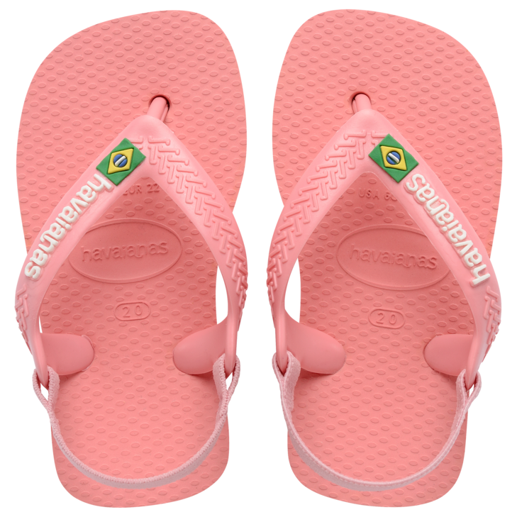 Baby Brasil Logo Flip Flops