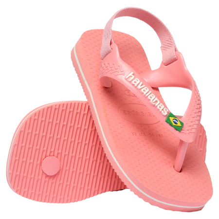 Baby Brasil Logo Flip Flops