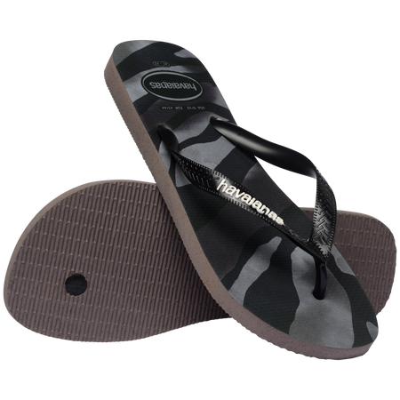 Top Camu Flip Flops