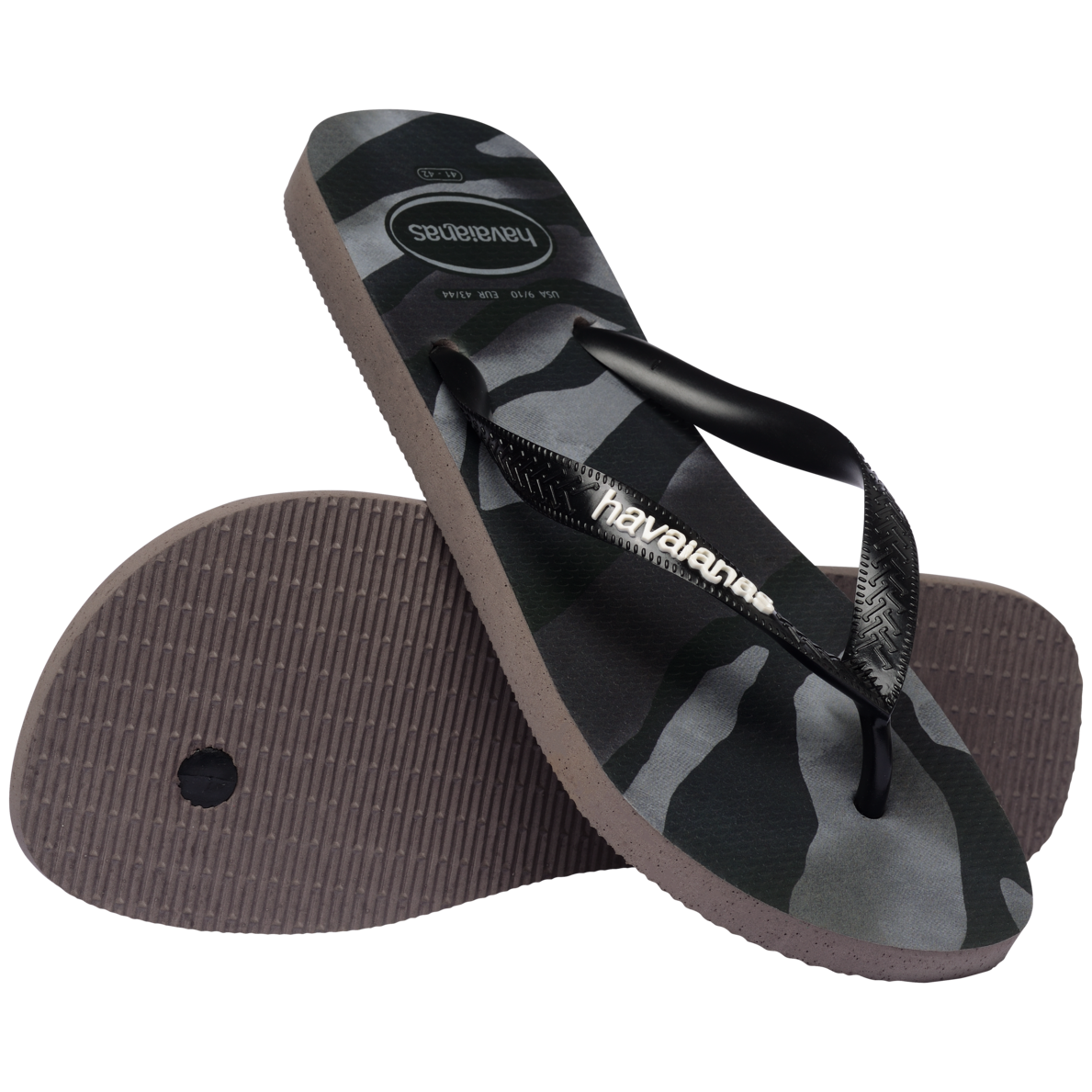 Top Camu Flip Flops
