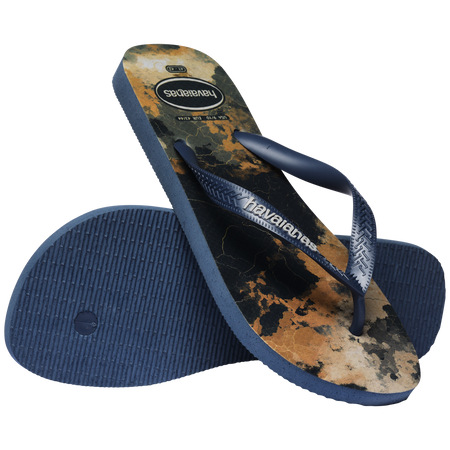 Top Camu Flip Flops