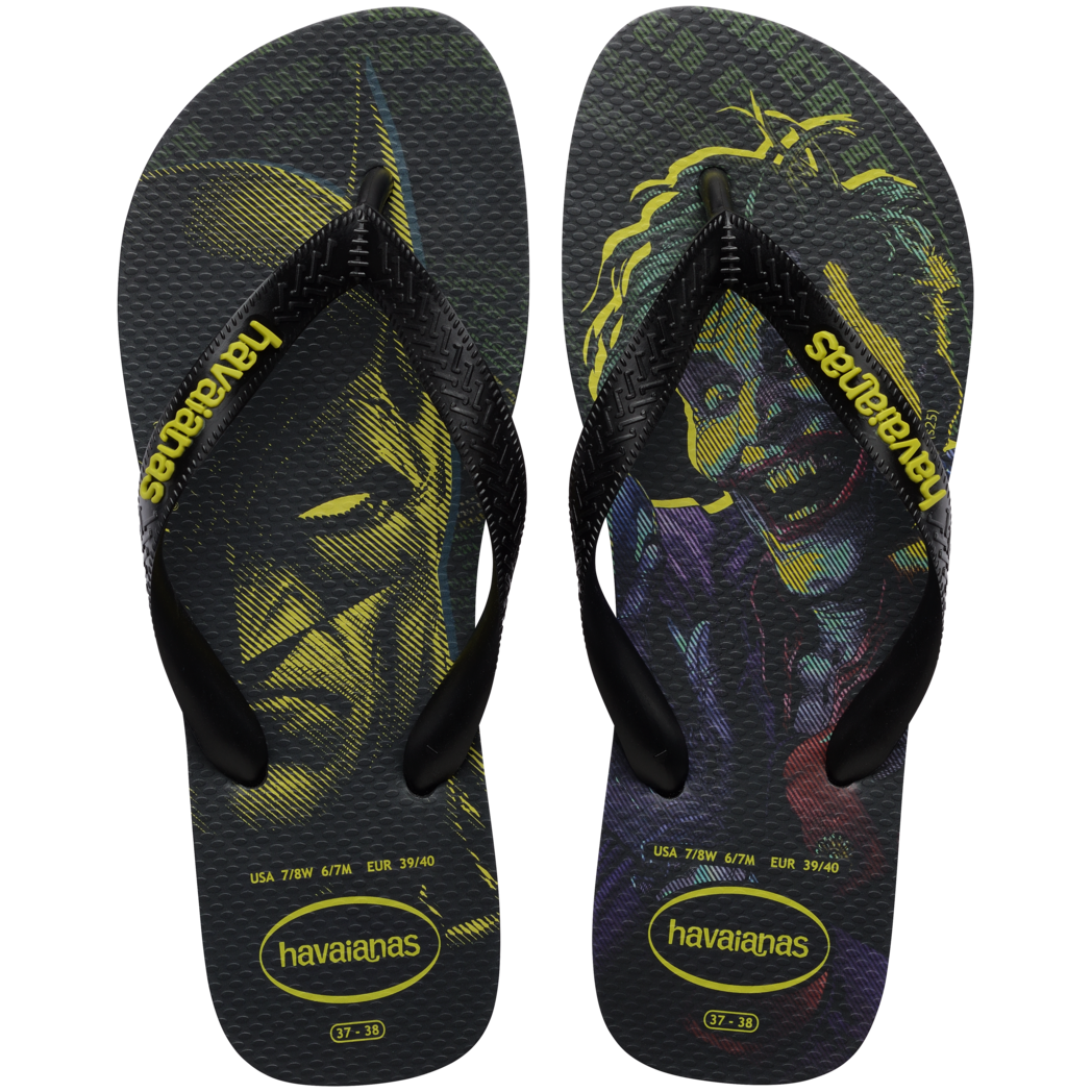 Top Heróis Dc Flip Flops