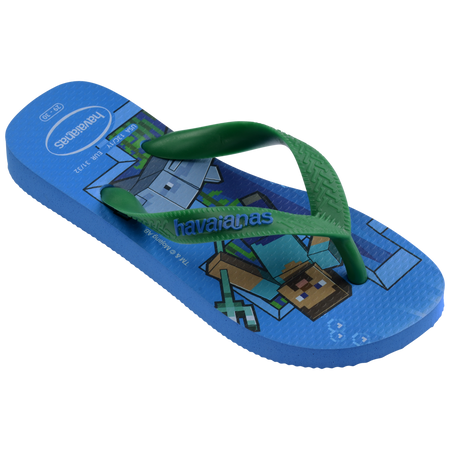 Kids Minecraft Flip Flops