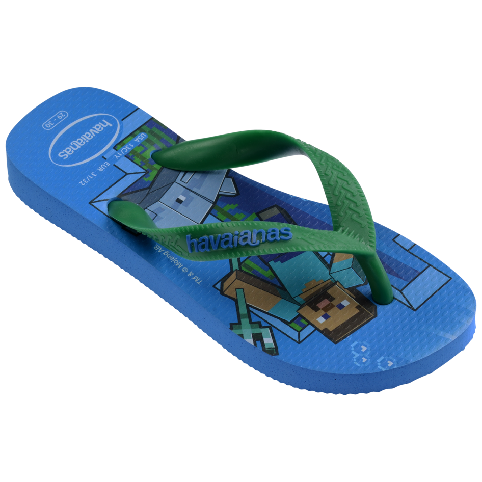 Kids Minecraft Flip Flops