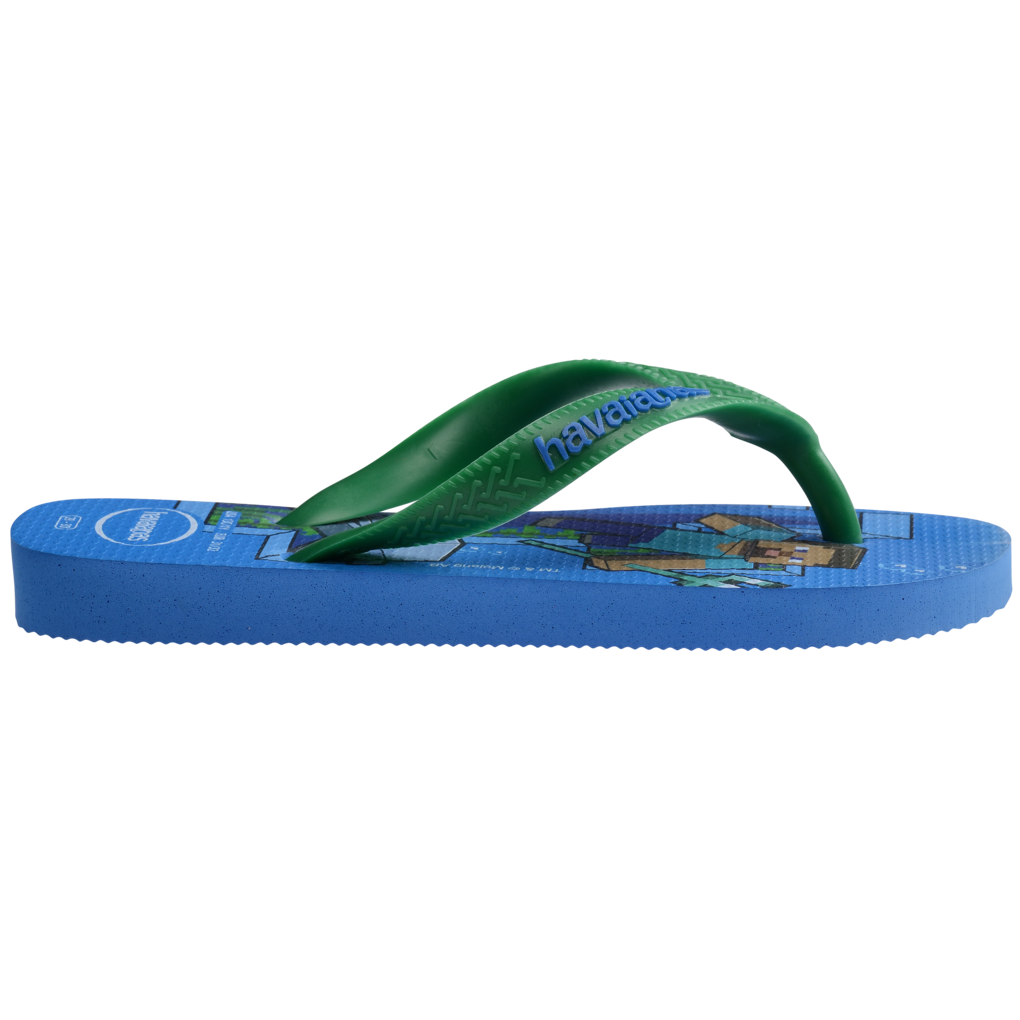 Kids Minecraft Flip Flops