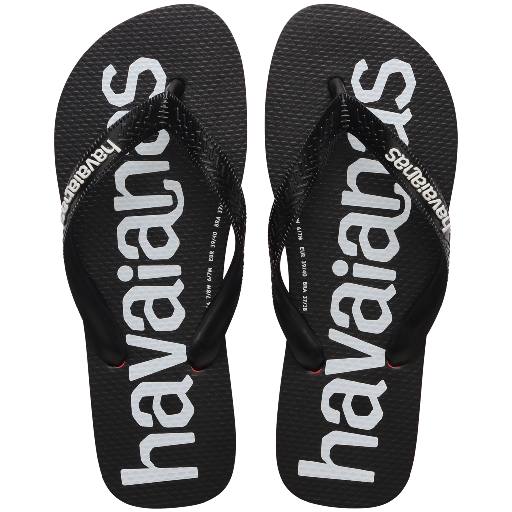 Top Logomania 2 Flip Flops