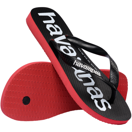 Top Logomania 2 Flip Flops
