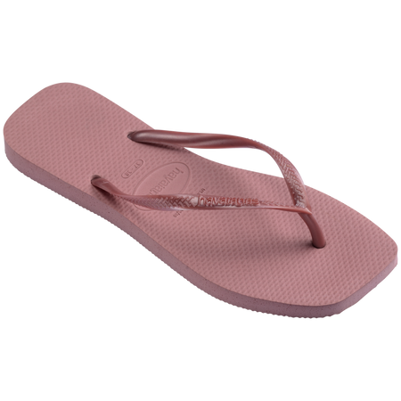 Slim Square Flip Flops