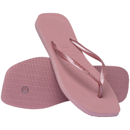 Slim Square Flip Flops
