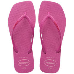 [ONLINE EXCLUSIVE] Slim Square Logo Pop Up Flip Flops