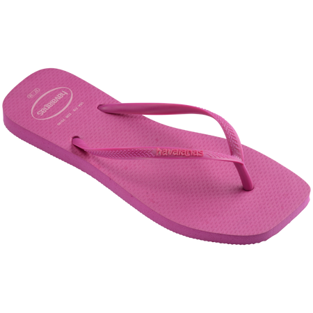 [ONLINE EXCLUSIVE] Slim Square Logo Pop Up Flip Flops