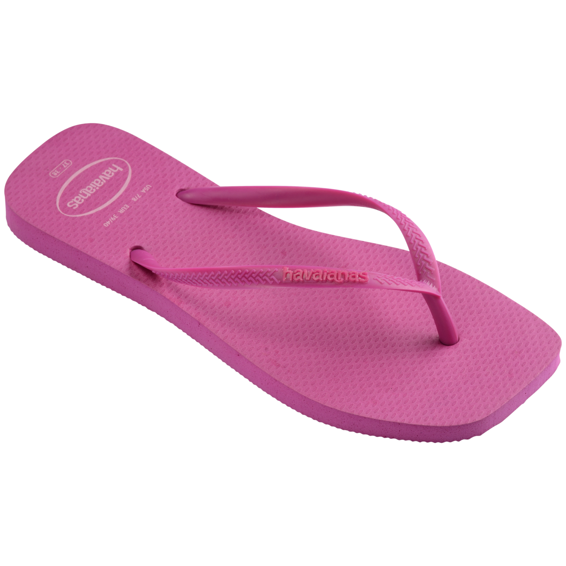 [ONLINE EXCLUSIVE] Slim Square Logo Pop Up Flip Flops