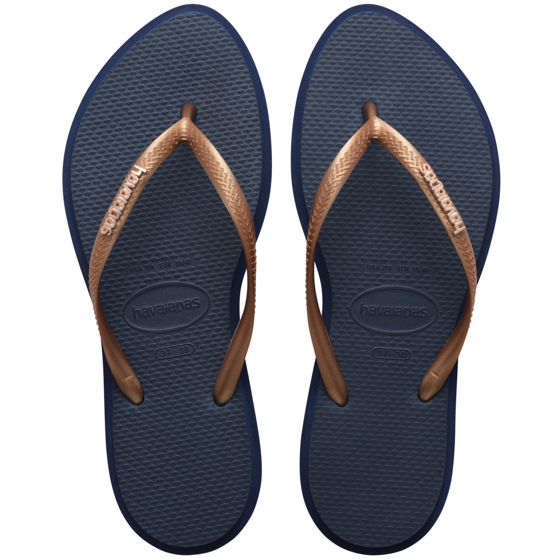 Slim Point Flip Flops
