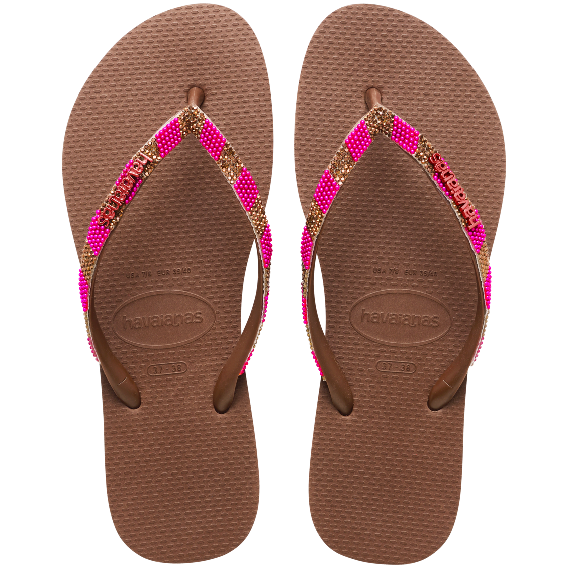 Slim Glow Flip Flops