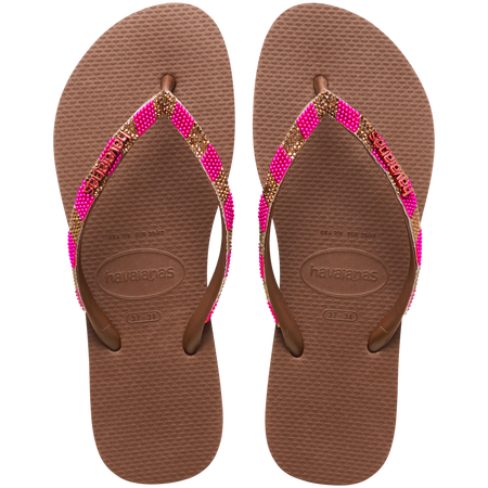 Slim Glow Flip Flops