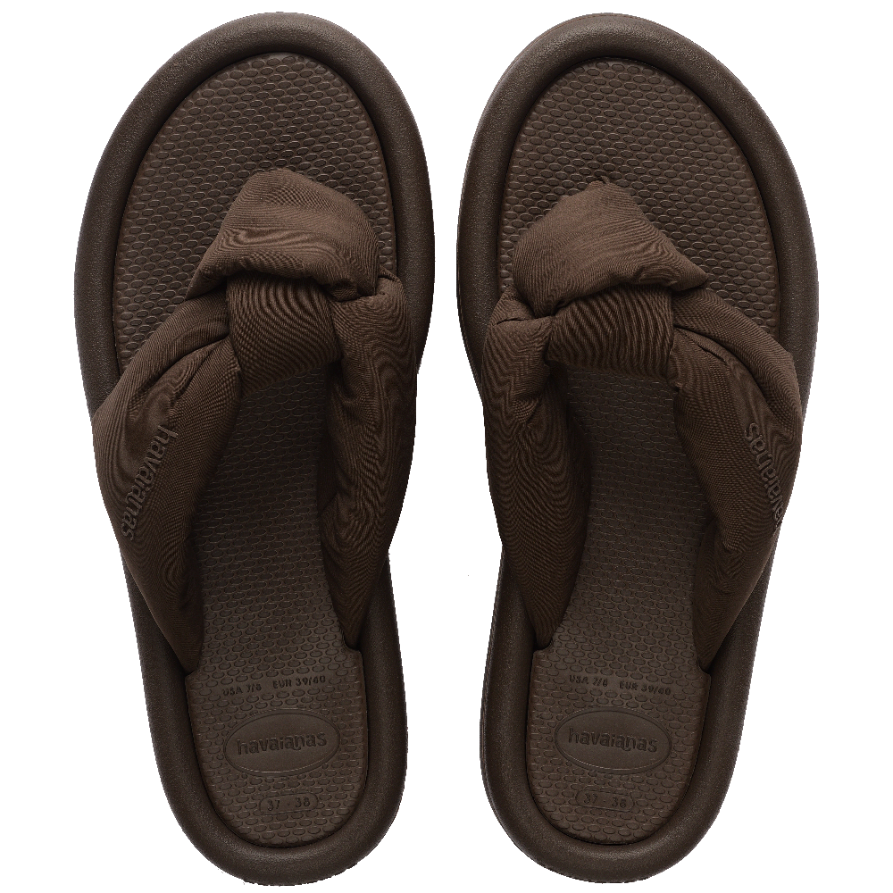 Over Puffed Flip Flops