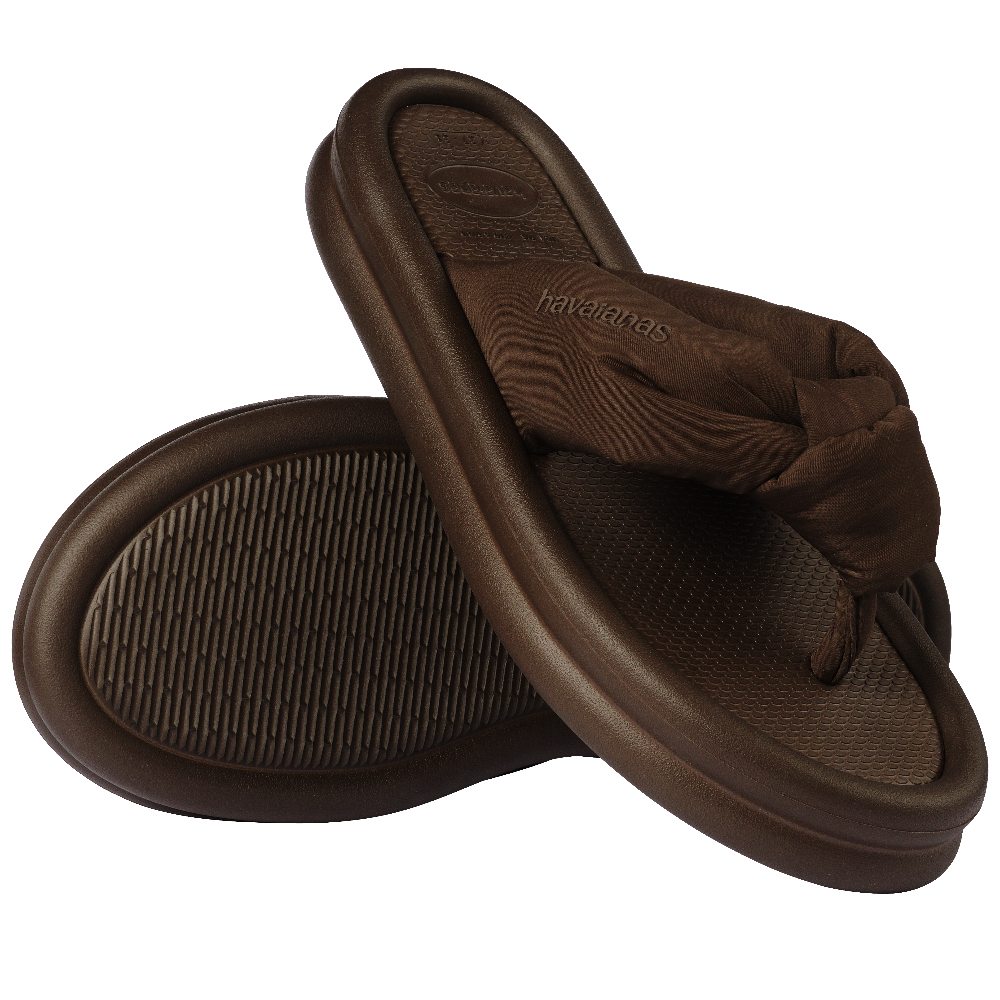 Over Puffed Flip Flops