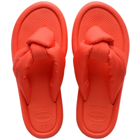 Over Puffed Flip Flops