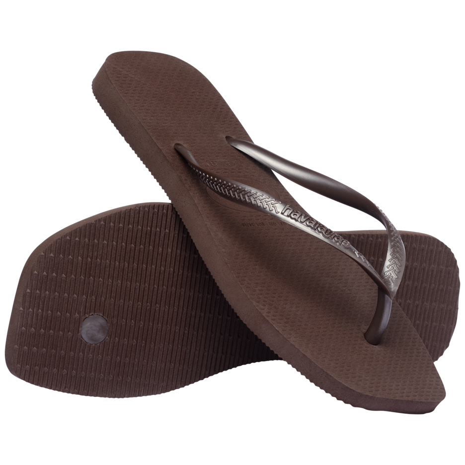 Slim Square Flip Flops