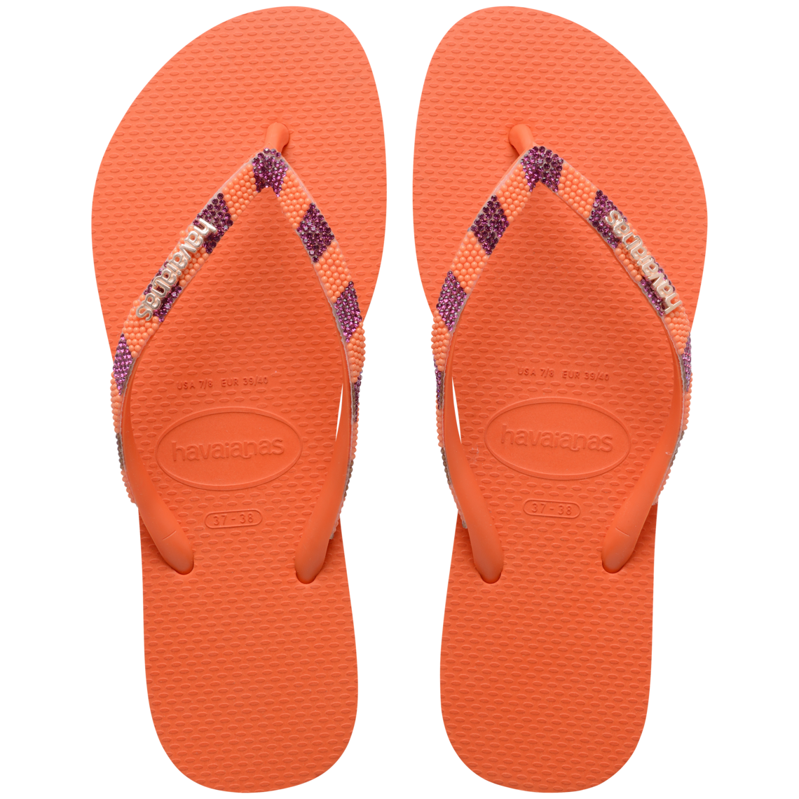 Slim Glow Flip Flops