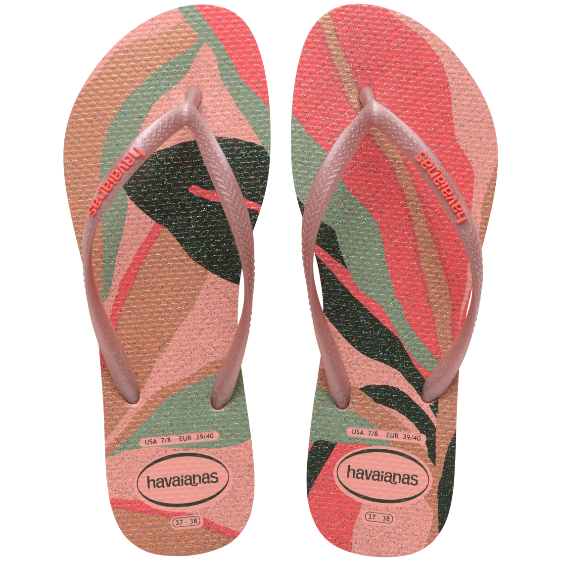 Slim Palette Glow Flip Flops