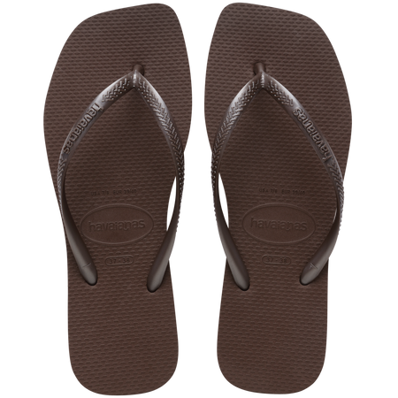 Slim Square Flip Flops