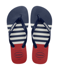 [ONLINE EXCLUSIVE] Top Nautical Flip Flops