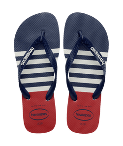 [ONLINE EXCLUSIVE] Top Nautical Flip Flops