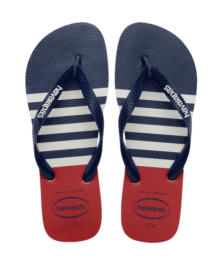 Top Nautical Flip Flops