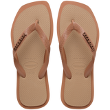 Top Square Fusion Flip Flops