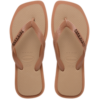 Top Square Fusion Flip Flops