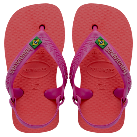 Baby Brasil Logo Flip Flops