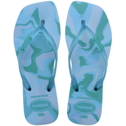 [ONLINE EXCLUSIVE] Slim Square Jelly Flip Flops
