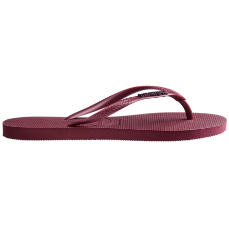 Slim Logo Metallic Flip Flops