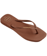 Slim Square Logo Pop Up Flip Flops