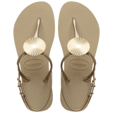 Twist Metal Sandals