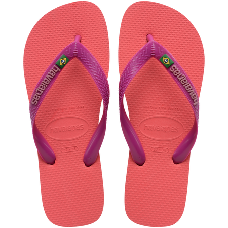 Brasil Logo Flip Flops