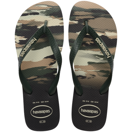 Top Camu Flip Flops